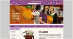 Desktop Screenshot of bettyskitchen.us