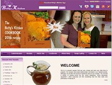 Tablet Screenshot of bettyskitchen.us